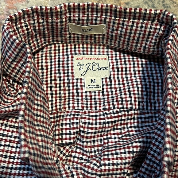J.Crew Slim Fit Pima Cotton Oxford - Picture 1 of 5